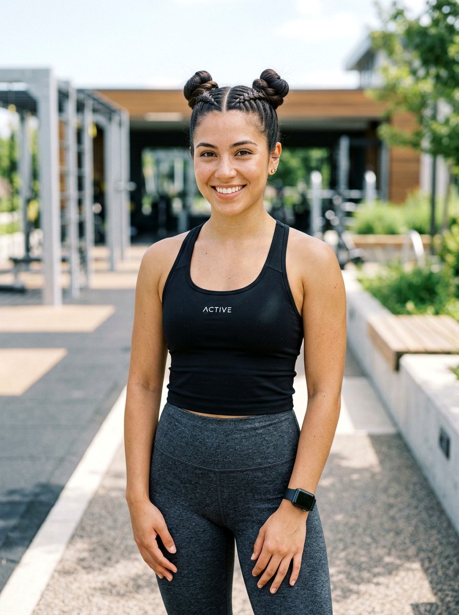 Double Braids Space Buns - 20 soccer double braid hairstyle - 20 soccer double braid hairstyle