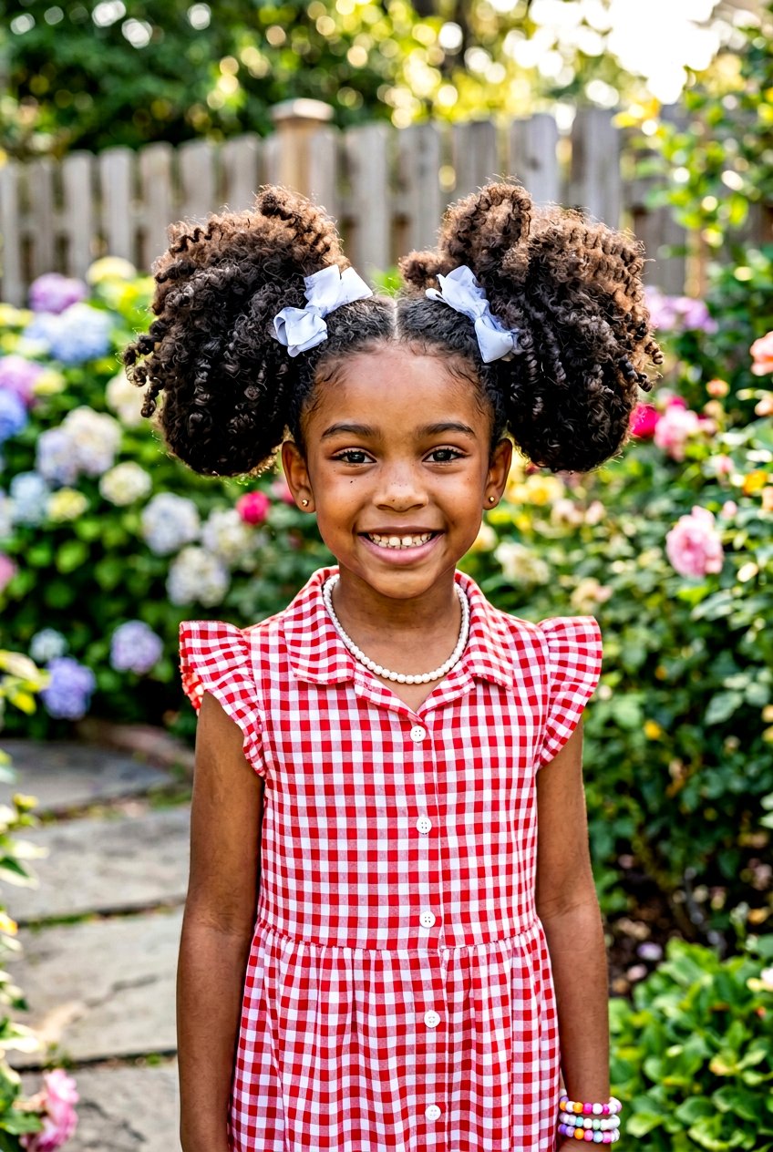 20 Cute Picture Day Hairstyle Ideas for Curly Hair Girls