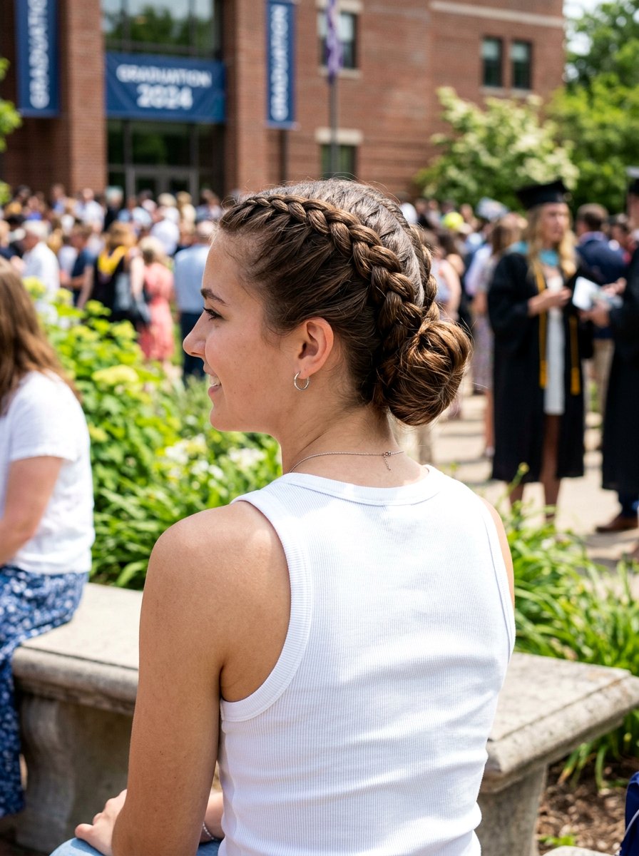 Double Dutch Braid For Graduation - 20 teen girls graduation hairstyle with braid - 20 teen girls graduation hairstyle with braid