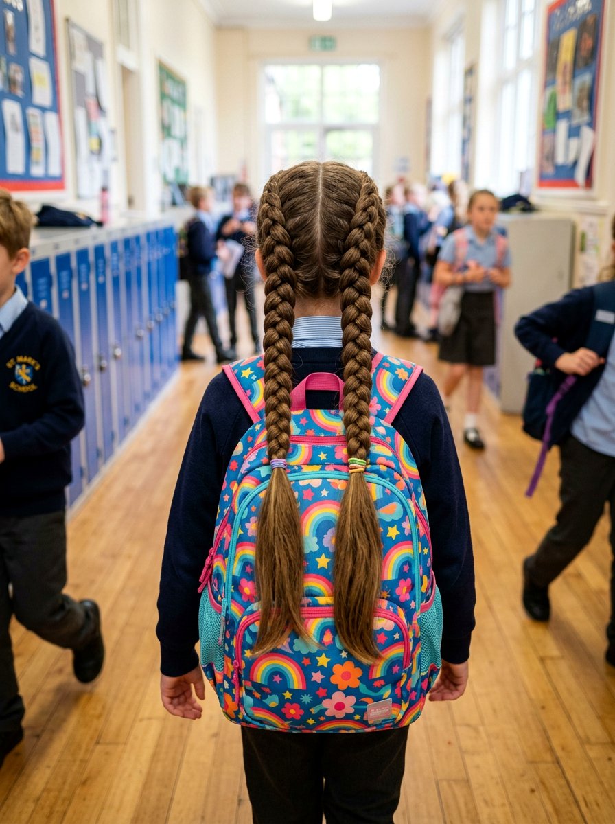 Double Dutch Braid Pigtails - 20 school braid ponytail for long hair - 20 school braid ponytail for long hair