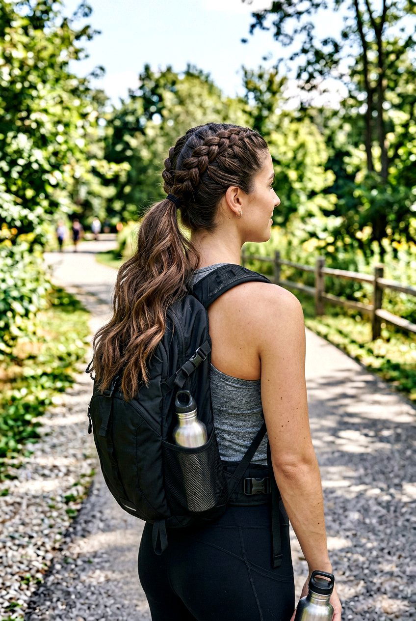 Double Dutch Braid Ponytail - 20 back to school braided ponytail - 20 back to school braided ponytail