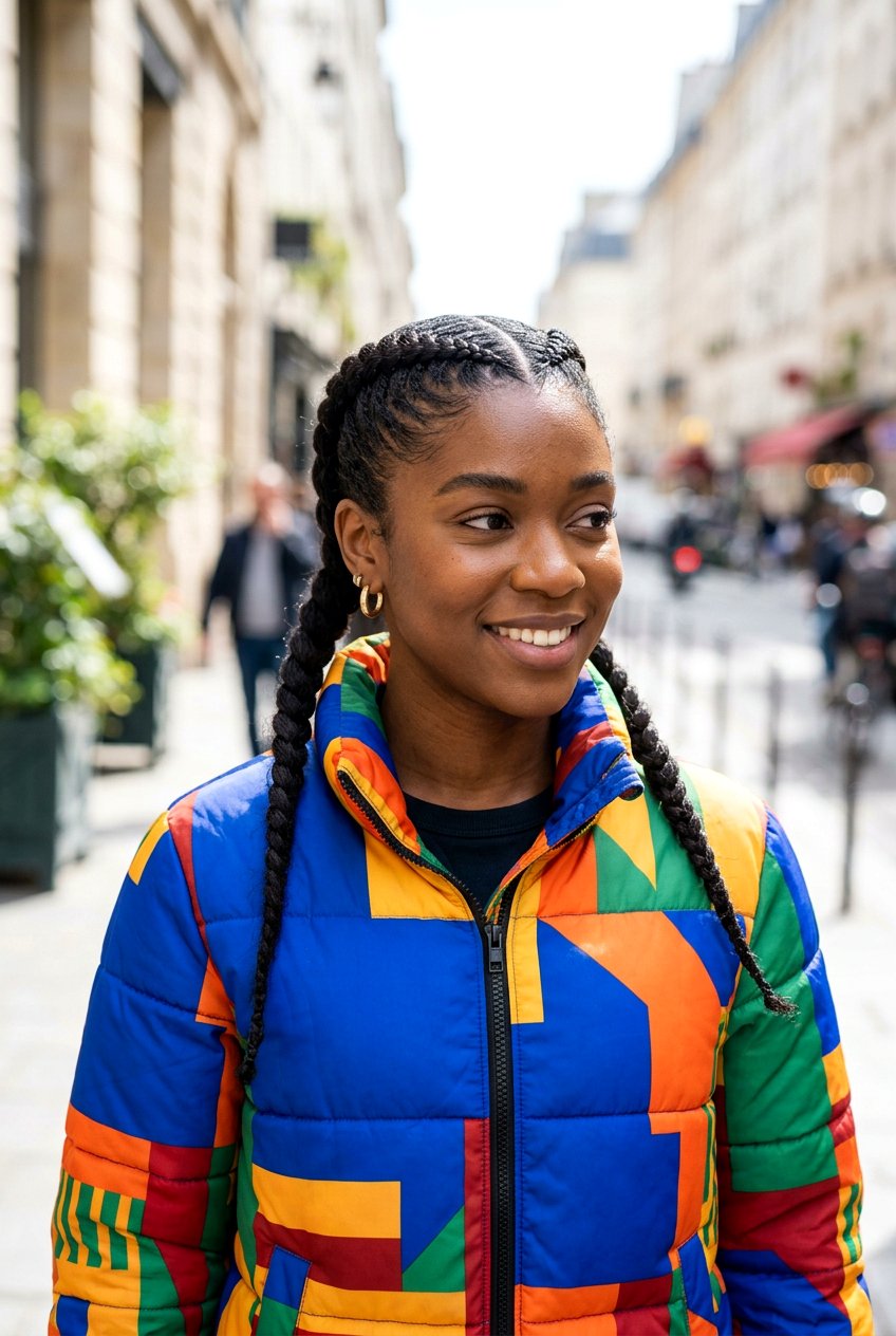 Double Dutch Braids - 20 simple college hairstyle for girls - 20 simple college hairstyle for girls