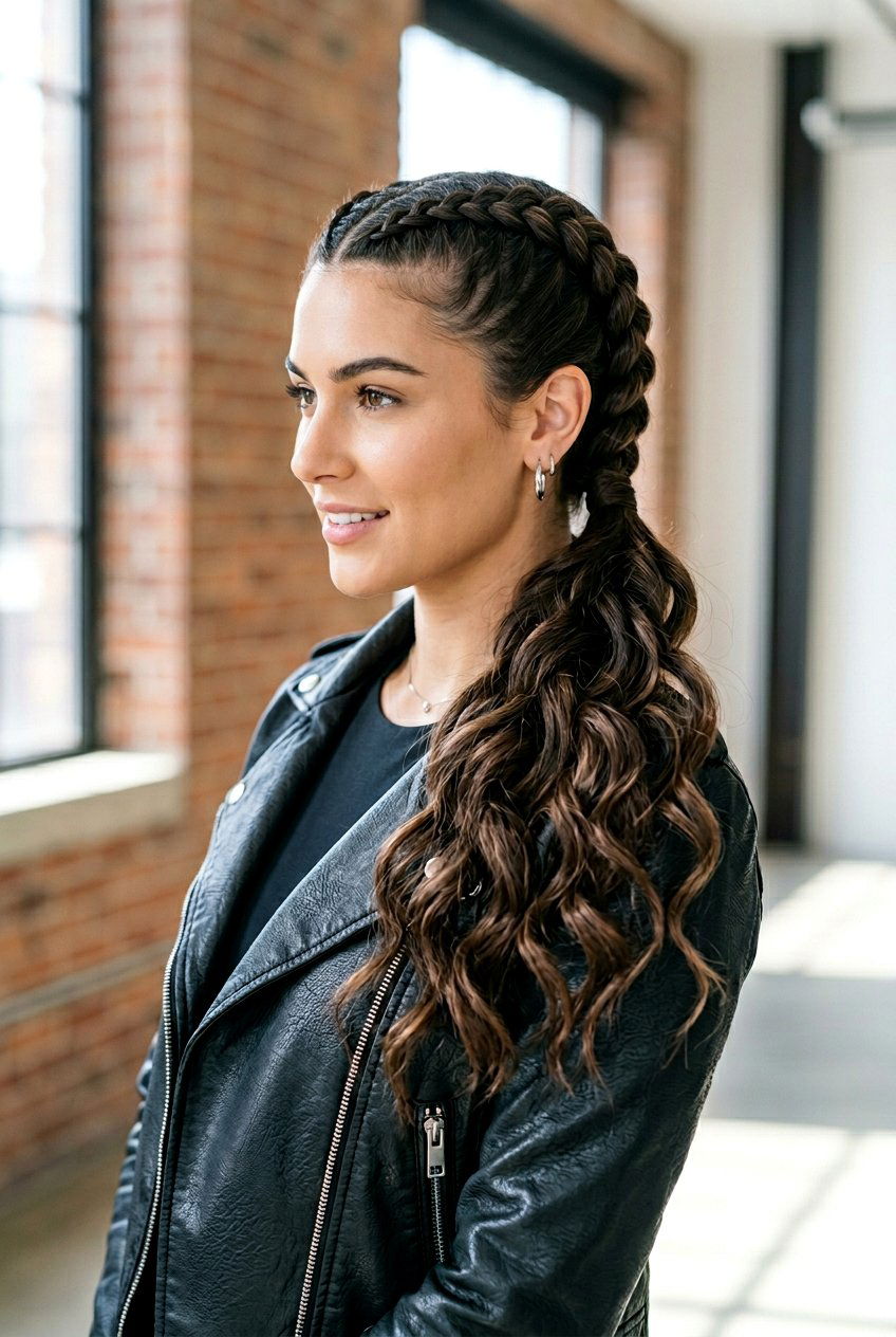 Double Dutch Braids - 20 heatless curls for shoulder length hair - 20 heatless curls for shoulder length hair