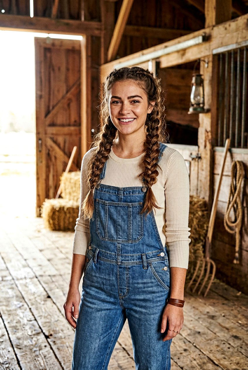 Double Dutch Braids - 20 cottagecore braided hairstyle for women - 20 cottagecore braided hairstyle for women