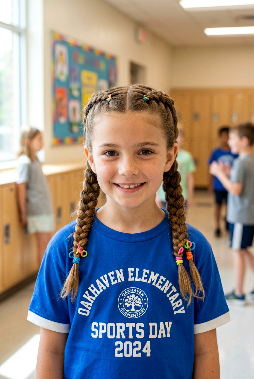 20 Cute And Easy Little Girls Hairstyle Ideas For School