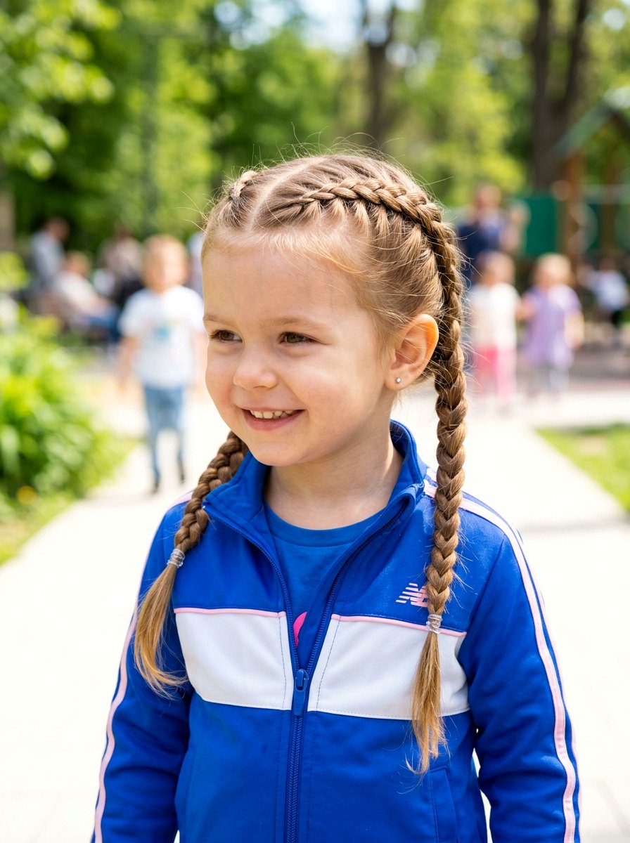 Double Dutch Braids - 20 protective braid styles for toddlers - 20 protective braid styles for toddlers