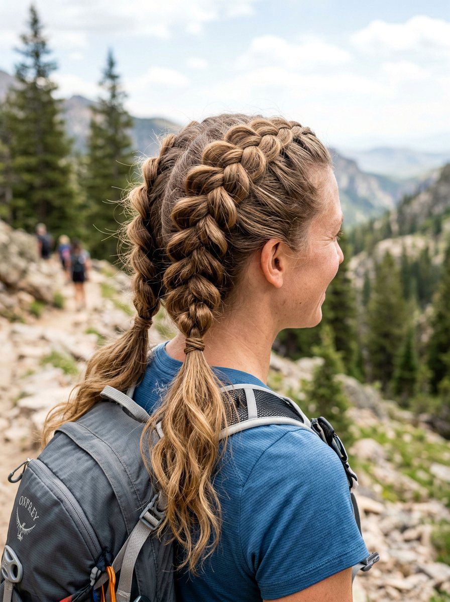 Double Dutch Braids For Fine Limp Hair - 20 quick hairstyle for fine limp hair - 20 quick hairstyle for fine limp hair