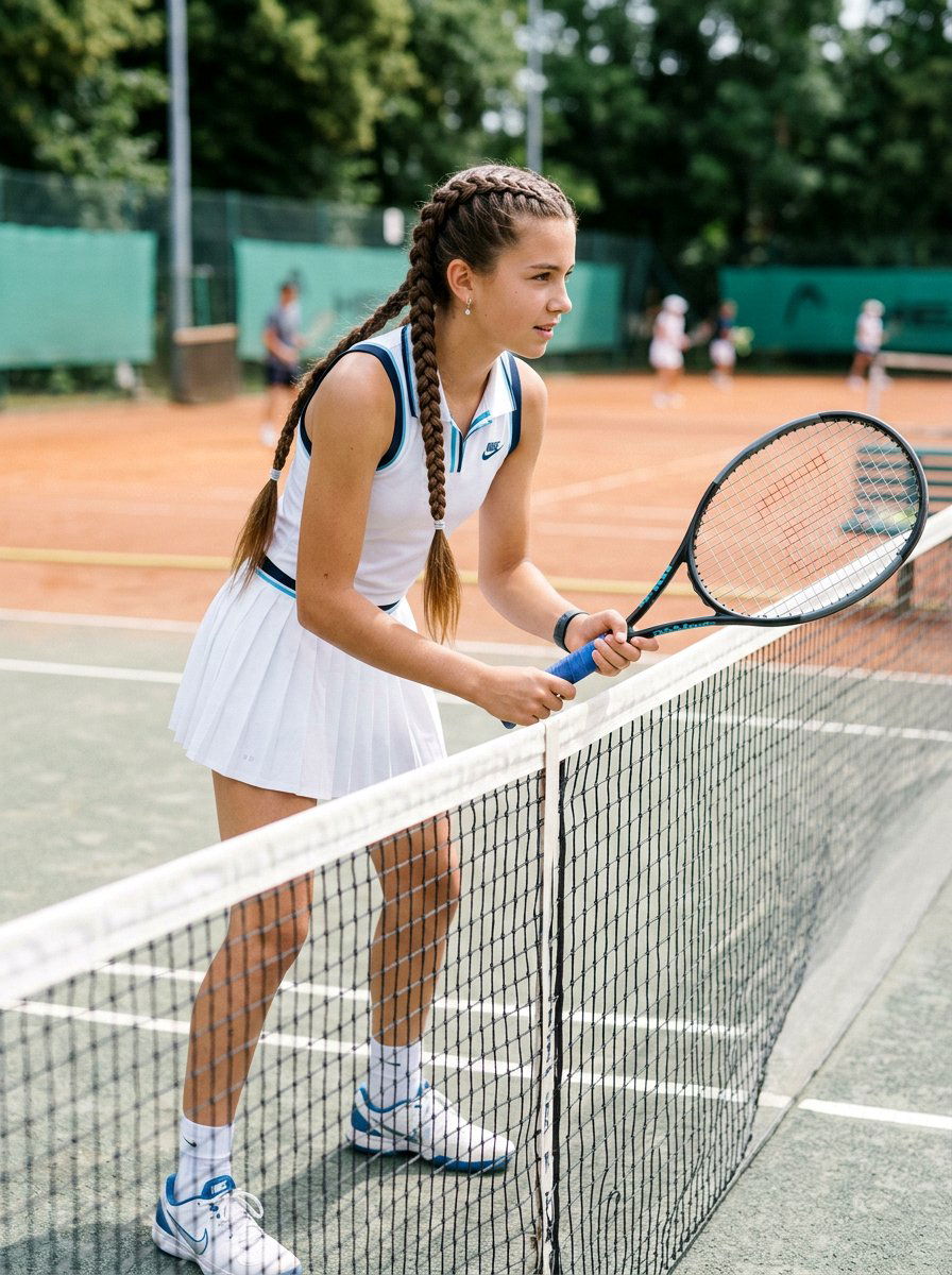 Double Dutch Braids For Tennis - 20 tennis hairstyles for girls - 20 tennis hairstyles for girls