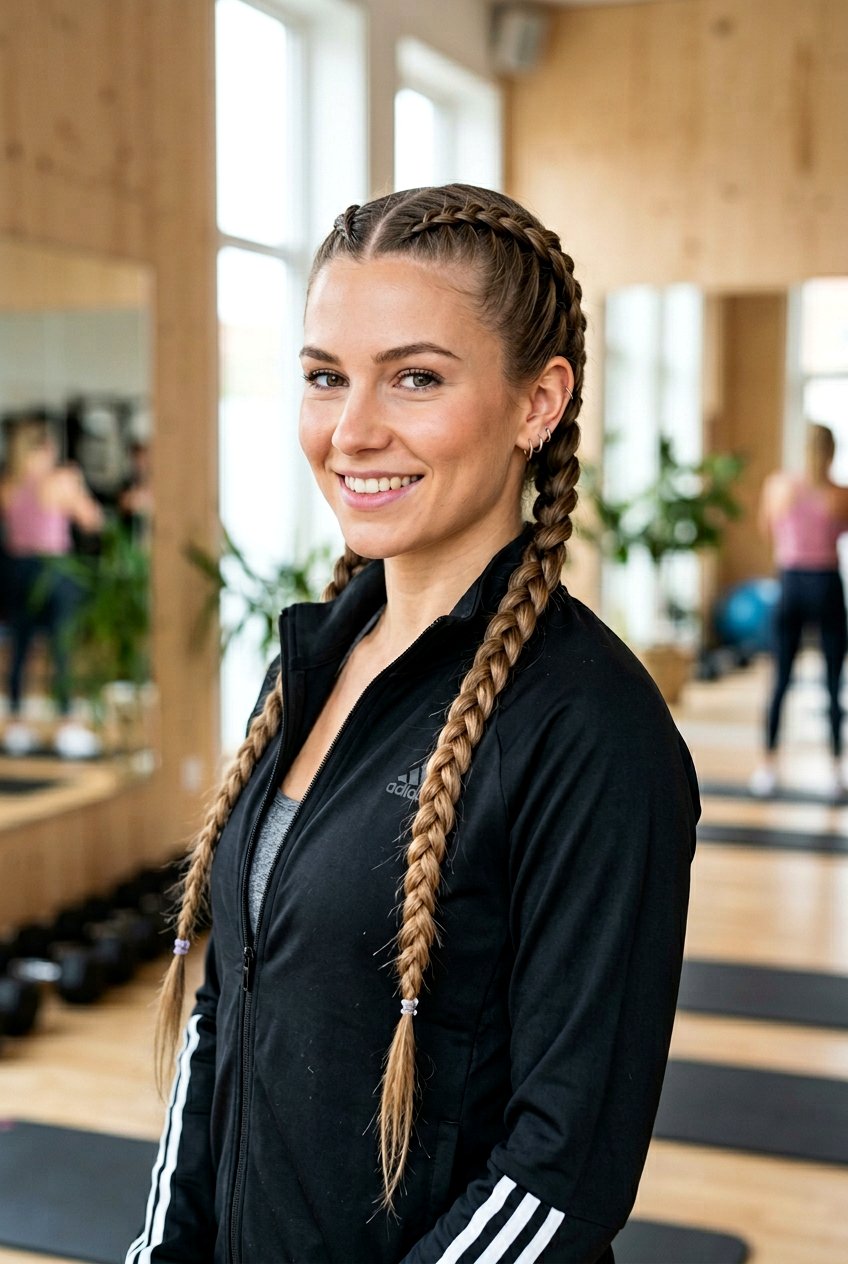 Double Dutch Braids Long Hair - 20 campus hairstyle for long layers - 20 campus hairstyle for long layers