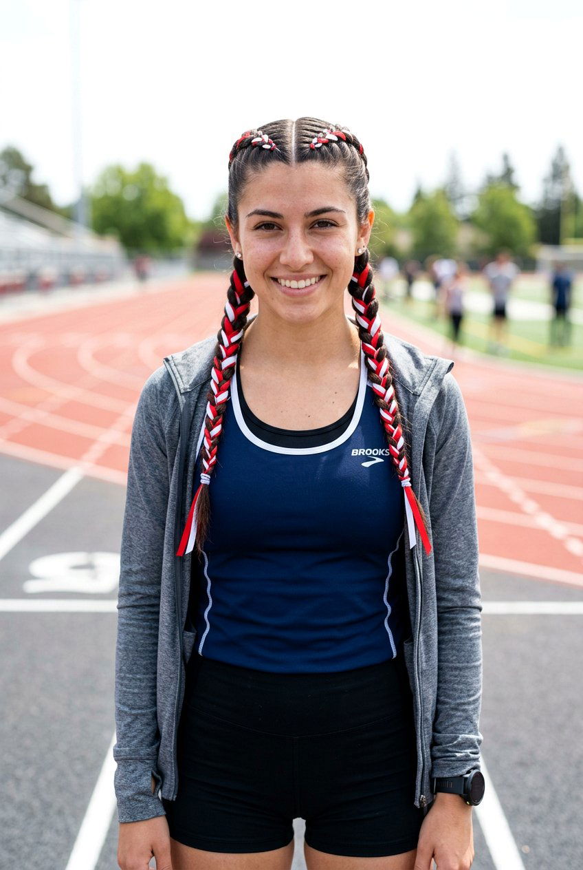 Double Dutch Ribbon Woven Braids - 20 ribbon woven braid hairstyle - 20 ribbon woven braid hairstyle