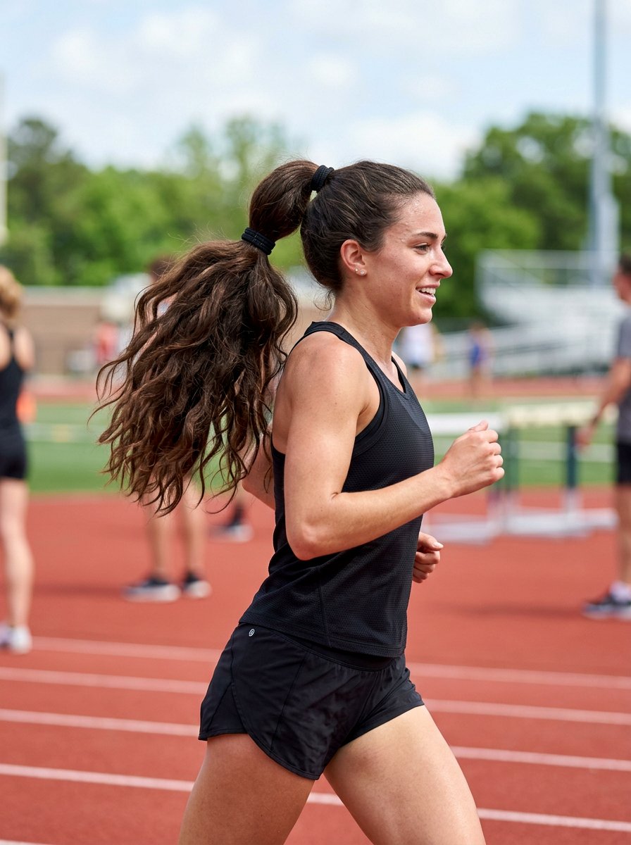 Double Elastic Running Ponytail - 20 running ponytail for long hair - 20 running ponytail for long hair