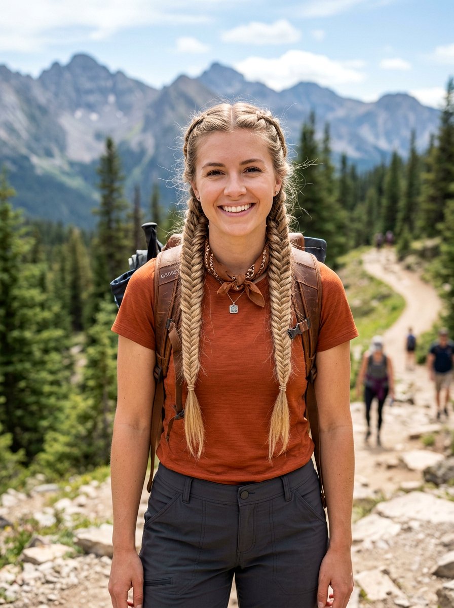 Double Fishtail Braid - 20 fishtail braid hairstyle for long hair - 20 fishtail braid hairstyle for long hair