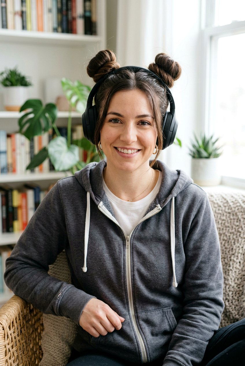 Double High Buns - 20 airport hairstyle for medium hair - 20 airport hairstyle for medium hair