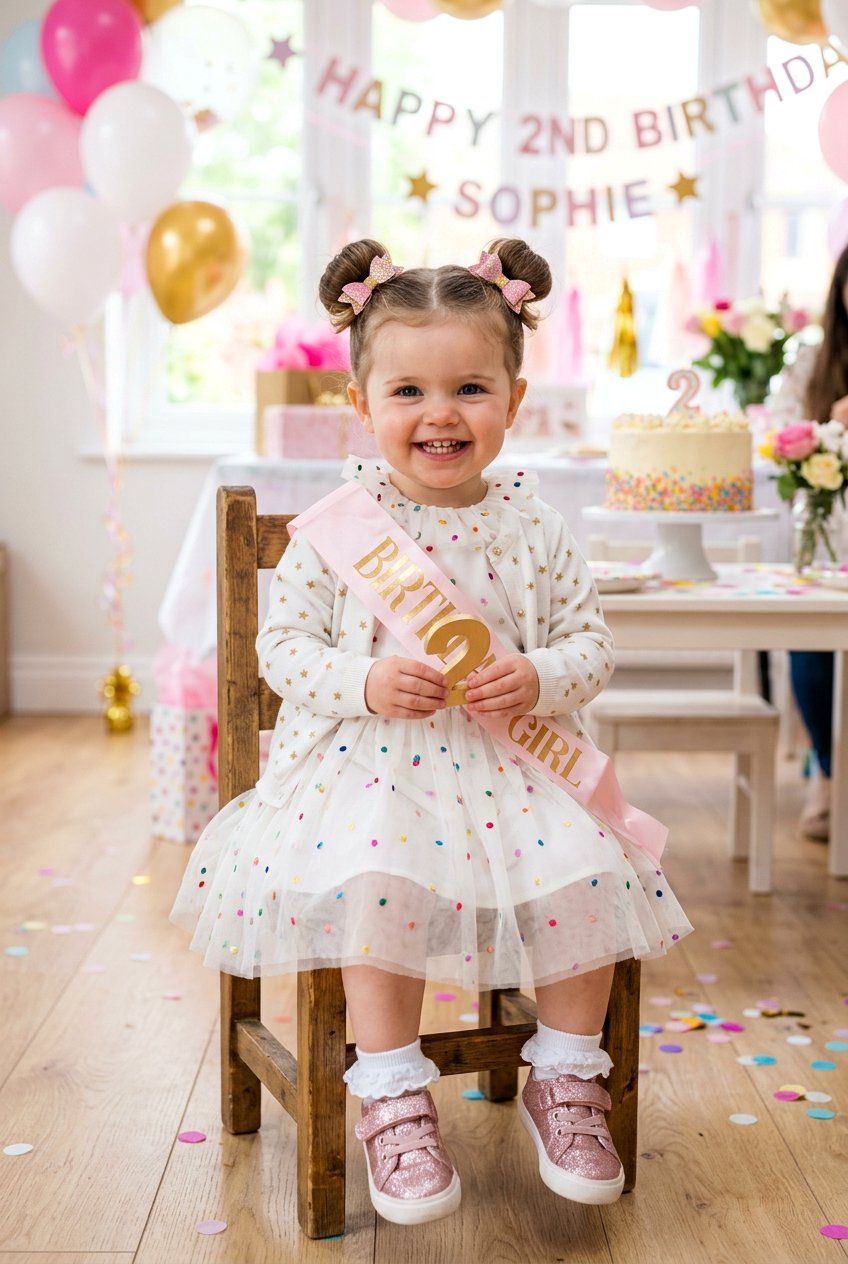 Double Mini Buns For Toddlers - 20 first birthday hairstyles for girls - 20 first birthday hairstyles for girls