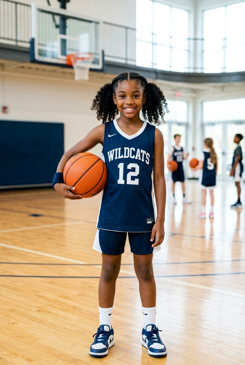 Double Ponytail Basketball Hairstyle For Girls - 20 basketball hairstyles for girls - 20 basketball hairstyles for girls