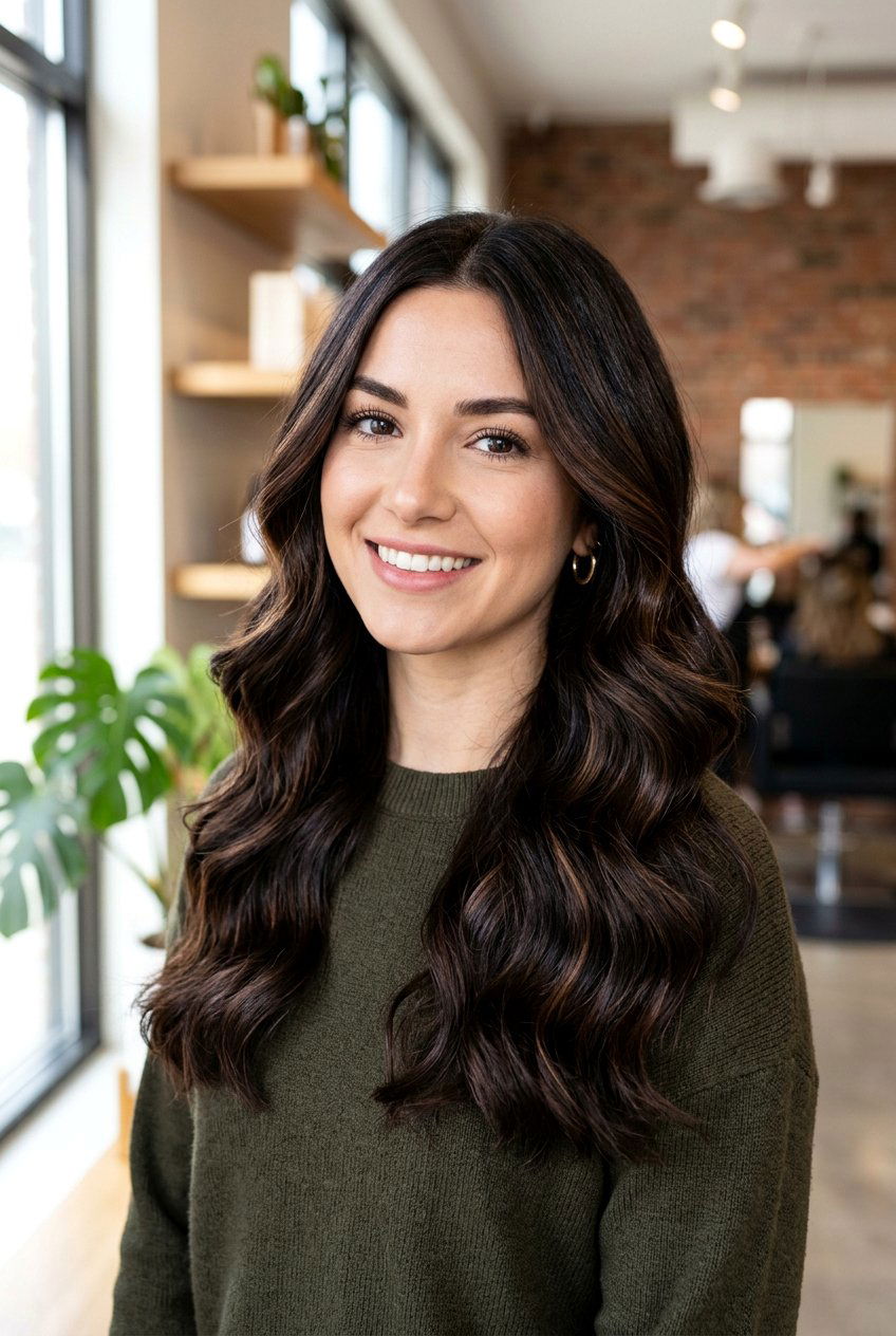 Double Shot Brunette - 20 low maintenance brunette with gray coverage - 20 low maintenance brunette with gray coverage