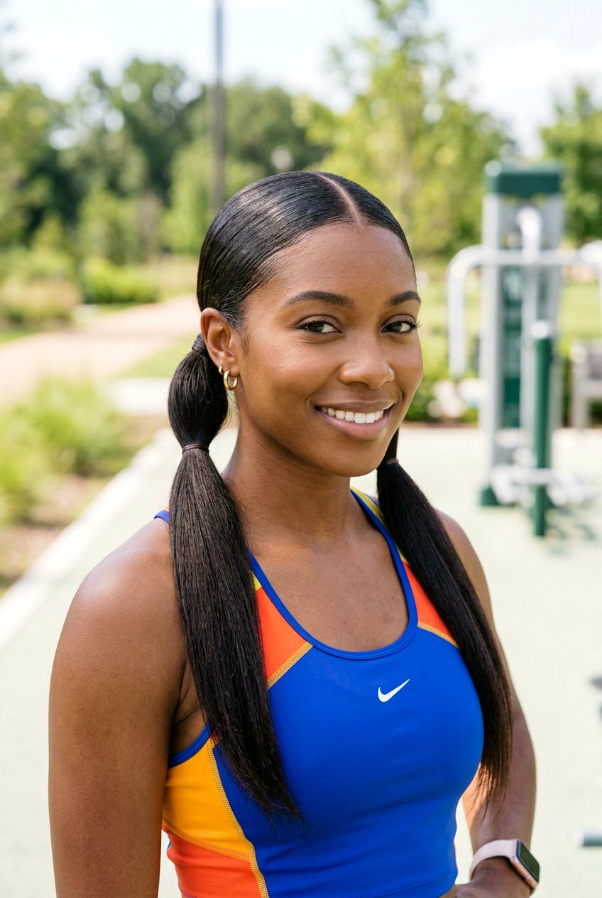 Double Slick Ponytail - 20 clean girl slick ponytail - 20 clean girl slick ponytail