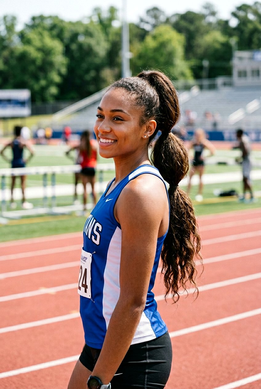 Double Stacked Ponytail - 20 quick ponytail for school mornings - 20 quick ponytail for school mornings