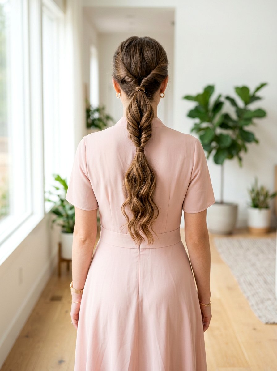 Double Twisted Ponytail for Wedding Guest - 20 twisted ponytail for wedding guest - 20 twisted ponytail for wedding guest