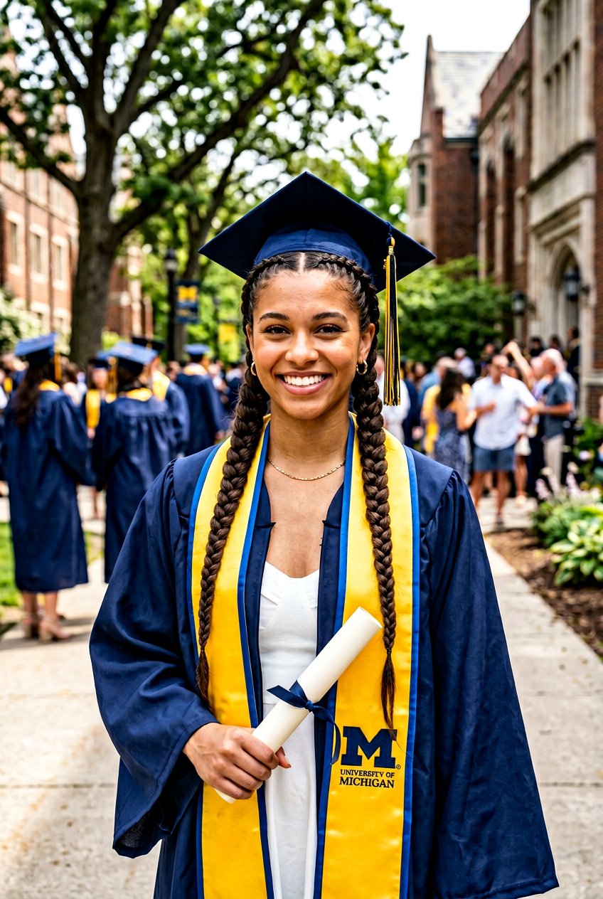 Double dutch braids graduation hair - 20 graduation hairstyles with braids - 20 graduation hairstyles with braids