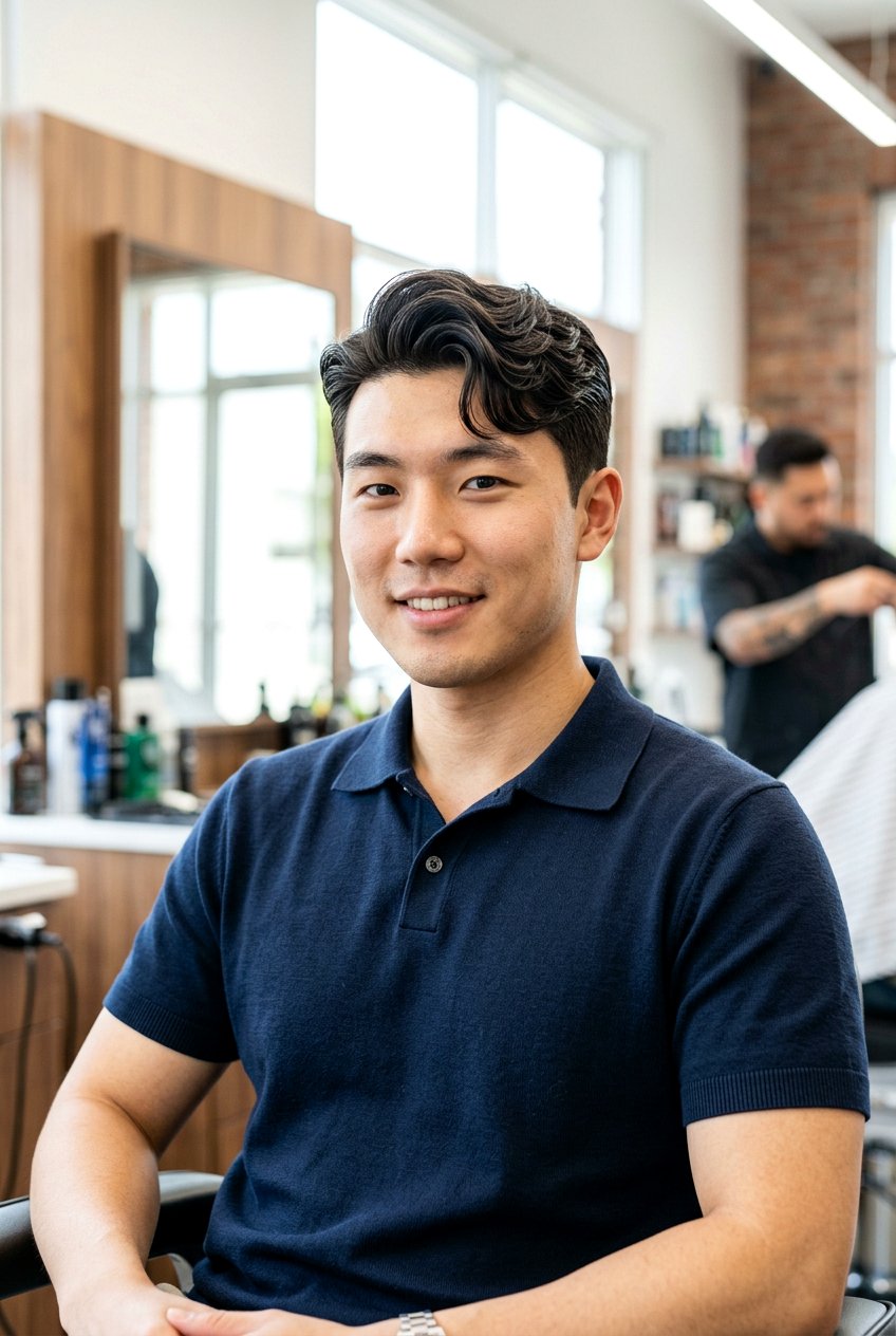 Down Perm Comma Haircut - 20 comma haircut for men