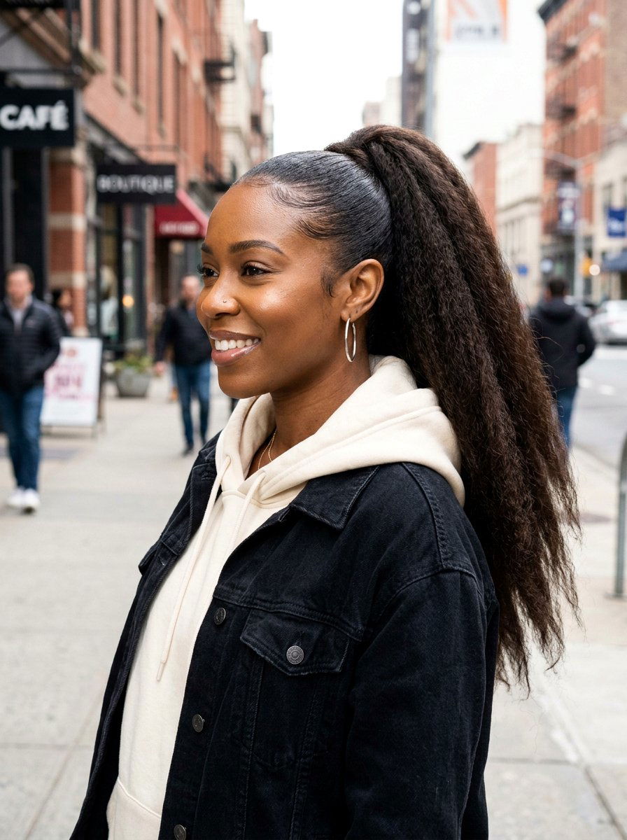 Drawstring Sleek Ponytail For Black Women - 20 sleek ponytail for black women - 20 sleek ponytail for black women