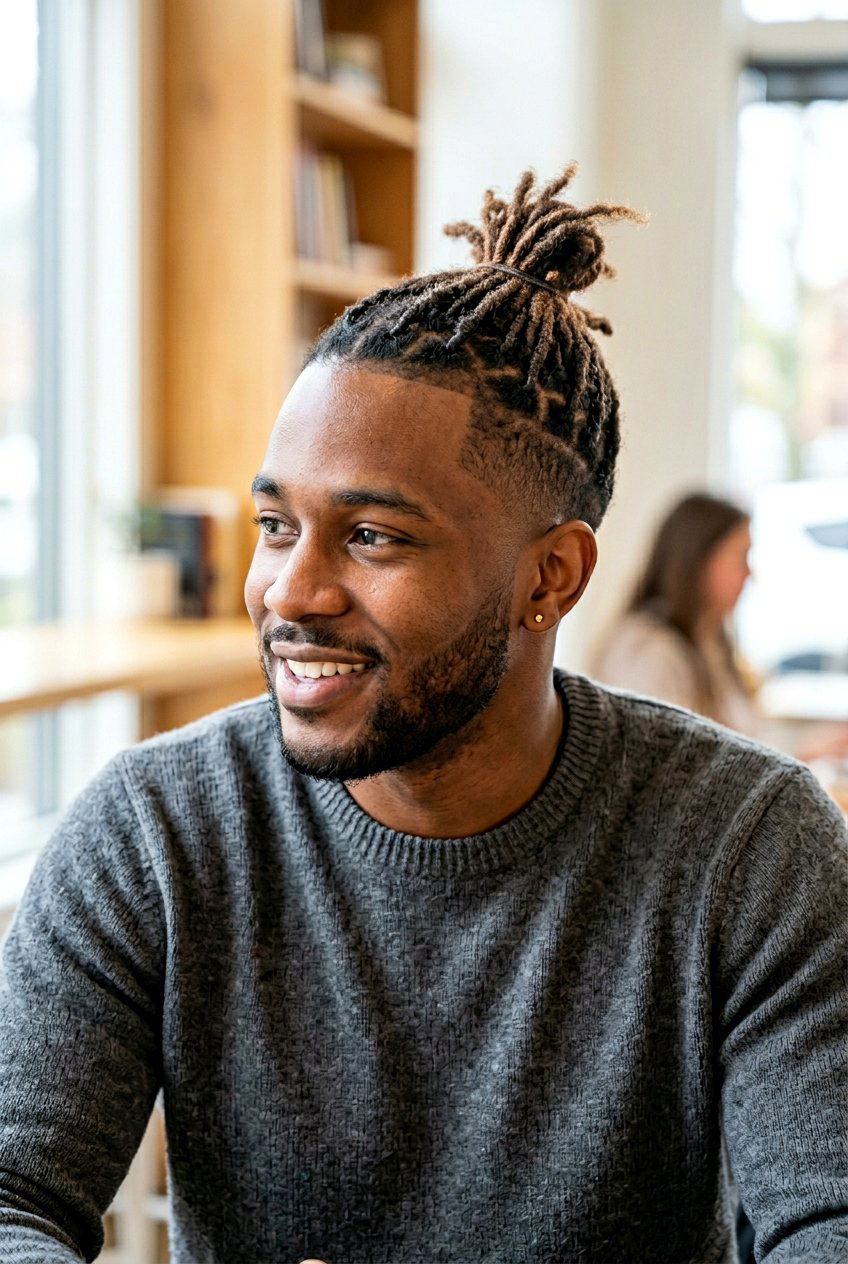Dread Bun For Short Hair - 20 dread bun hairstyle men - 20 dread bun hairstyle men