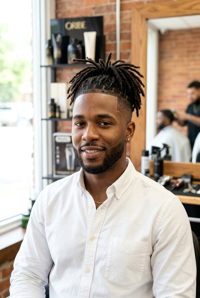 Dreadlock Taper Fade - 20 dreadlock styles for black men - 20 dreadlock styles for black men