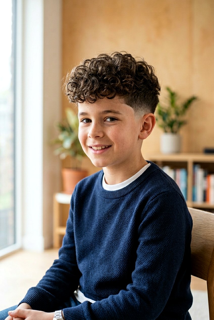 Drop Fade Curly Crop Haircut - 20 boys curly crop haircut - 20 boys curly crop haircut