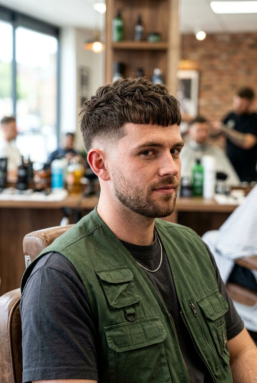 Drop Fade French Crop Haircut - 20 french crop for thick straight hair men - 20 french crop for thick straight hair men