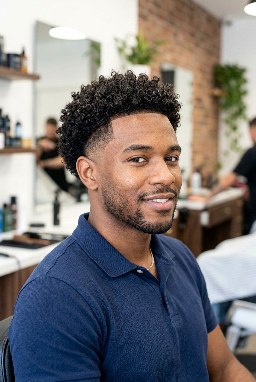 Drop Fade With Curly Hair - 20 men haircut ideas for curly hair - 20 men haircut ideas for curly hair