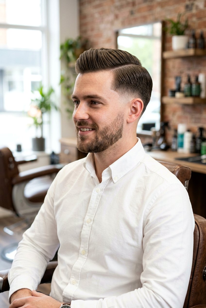 20 Sleek Tapered Comb Over for Men Styles You Need to Try