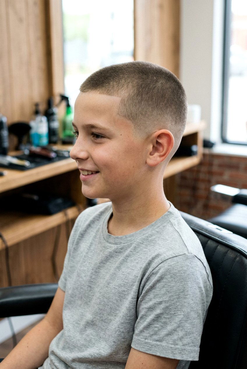 Drop Taper Fade With Buzz Cut - 20 boys haircut ideas for taper fade - 20 boys haircut ideas for taper fade