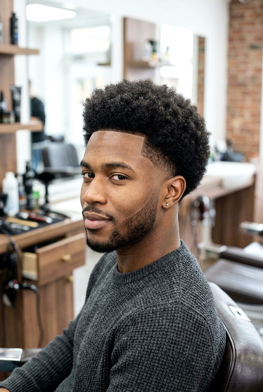 Drop fade afro - 20 drop fade haircut - 20 drop fade haircut