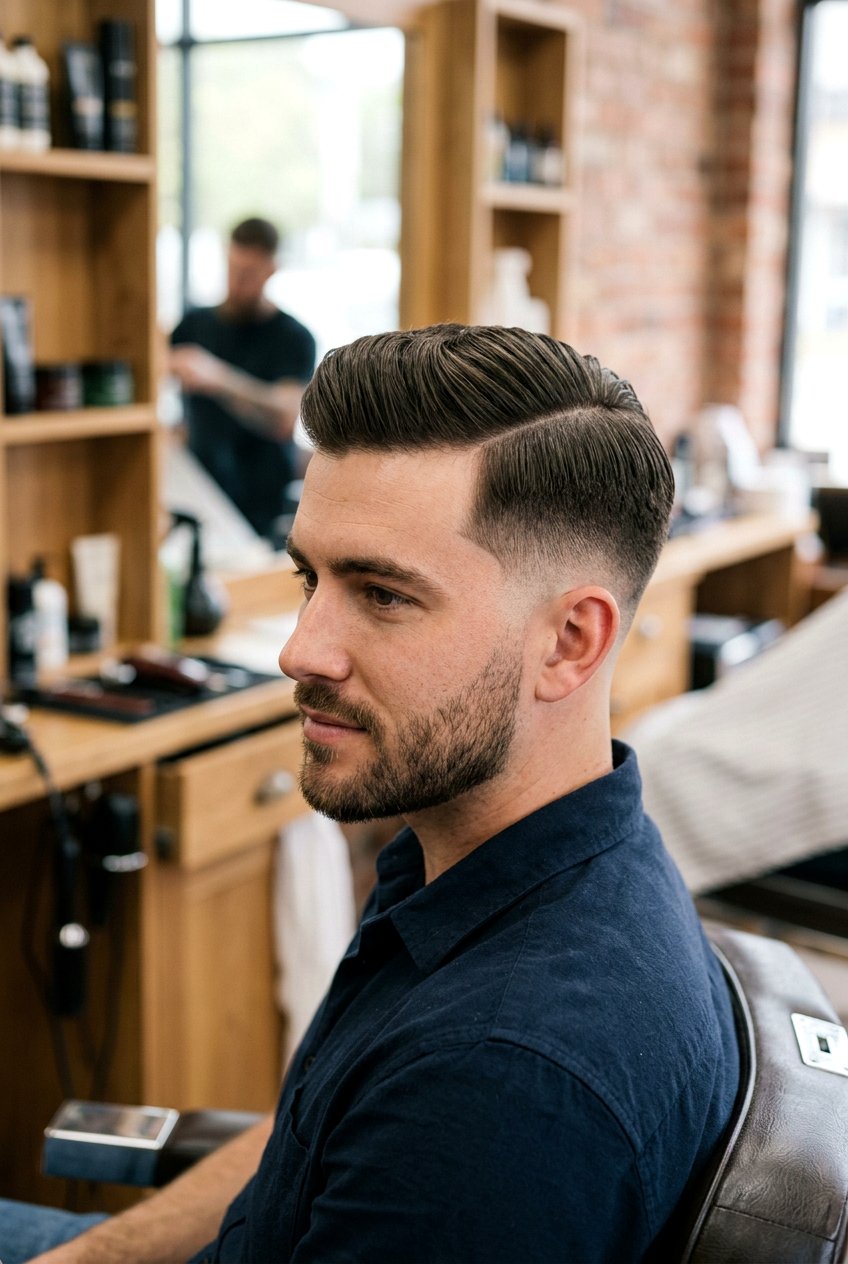 Drop fade comb over - 20 drop fade haircut - 20 drop fade haircut