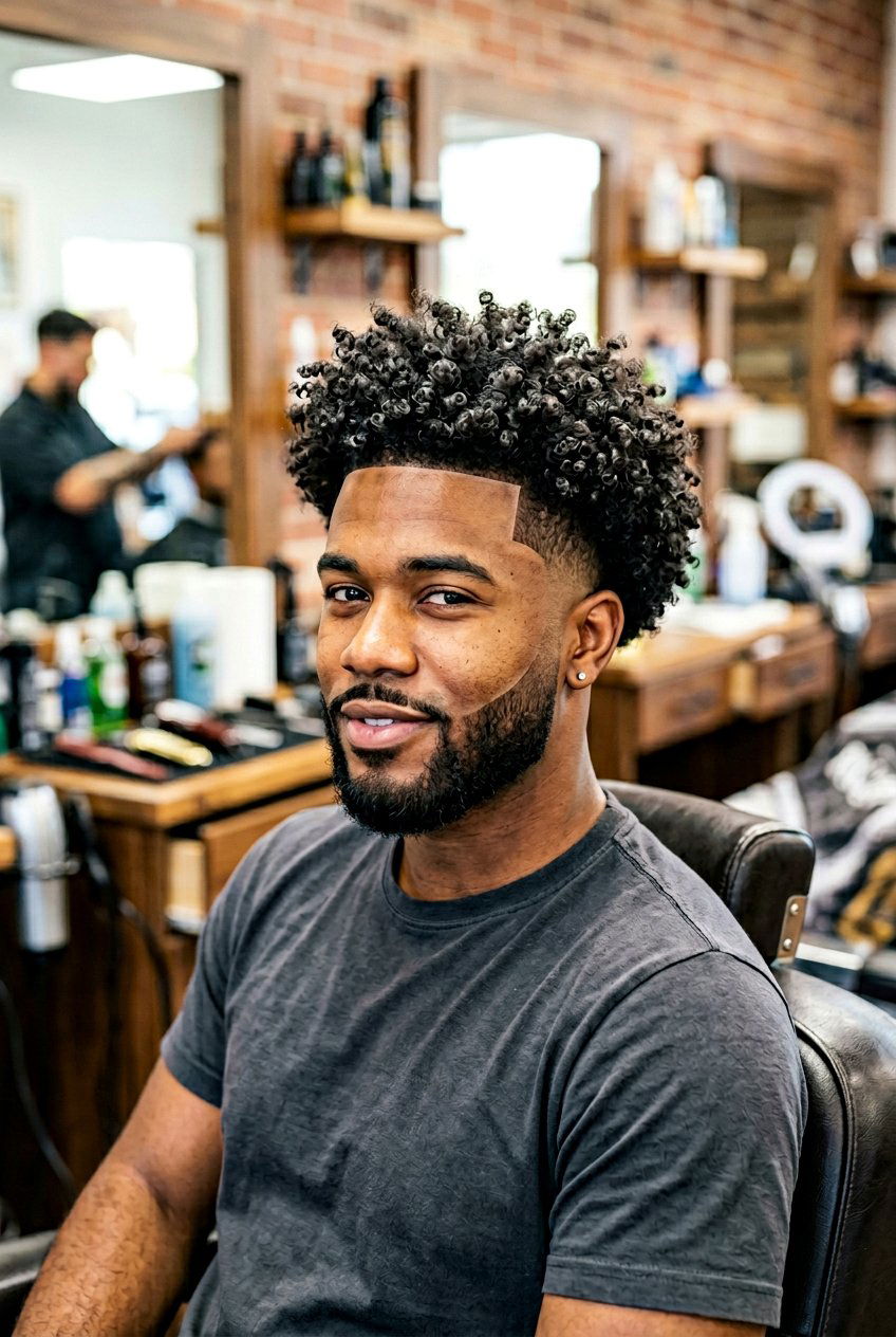 Drop fade with curls - 20 drop fade haircut - 20 drop fade haircut