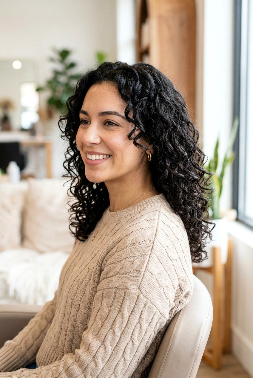 Dry Cut Curly Haircut With Hidden Layers - 20 dry cut haircut for curls - 20 dry cut haircut for curls