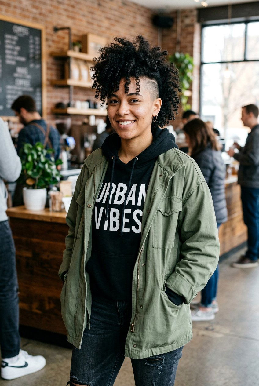 Dry Cut Curly Undercut Haircut - 20 dry cut haircut for curls - 20 dry cut haircut for curls