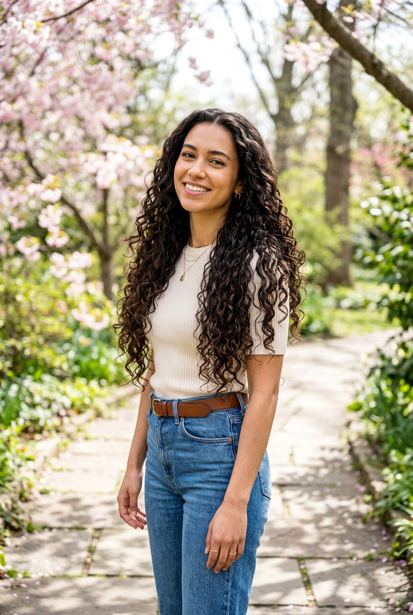 Dry Cut Long Curly Layers - 20 dry cut haircut for curls - 20 dry cut haircut for curls