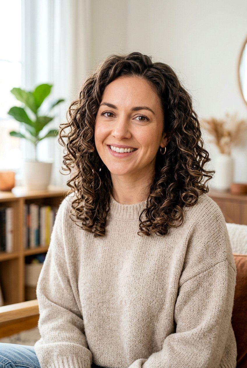 Dry Cut Shoulder Length Curly Haircut - 20 dry cut haircut for curls - 20 dry cut haircut for curls