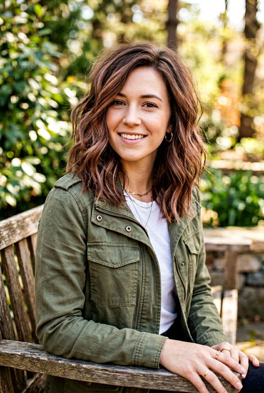 Dusty Cedar Balayage - 20 smoky brunette balayage for women - 20 smoky brunette balayage for women