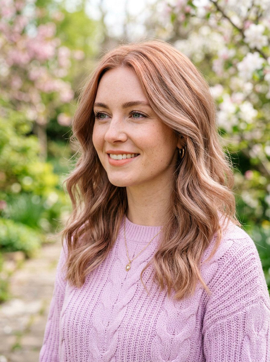 Dusty Copper Blonde - 20 spring copper blonde hair color - 20 spring copper blonde hair color