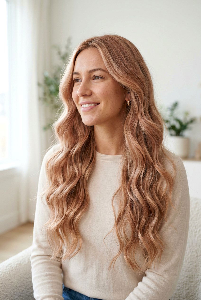 Dusty Copper On Blonde Hair - 20 dusty copper hair color - 20 dusty copper hair color