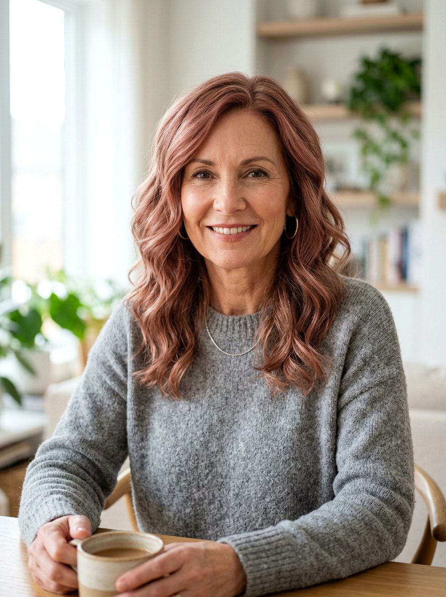 Dusty Copper Rose - 20 soft copper for mature women - 20 soft copper for mature women