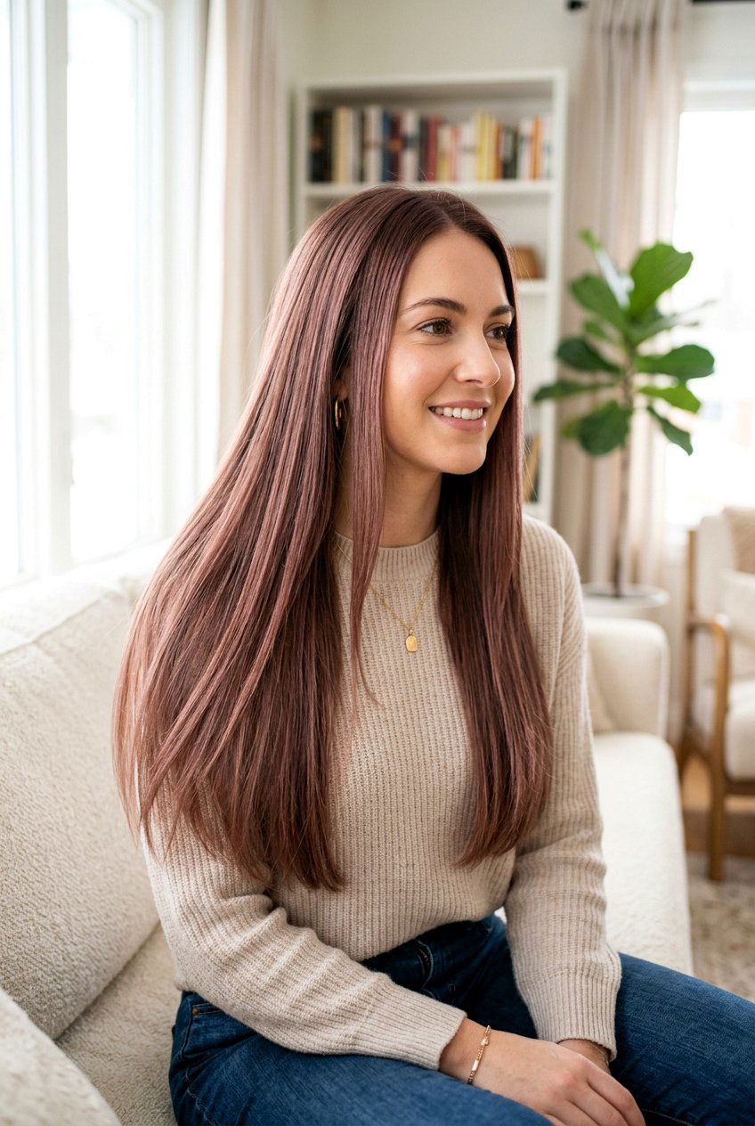 Dusty Rose Brown Hair Color - 20 dusty rose hair color - 20 dusty rose hair color