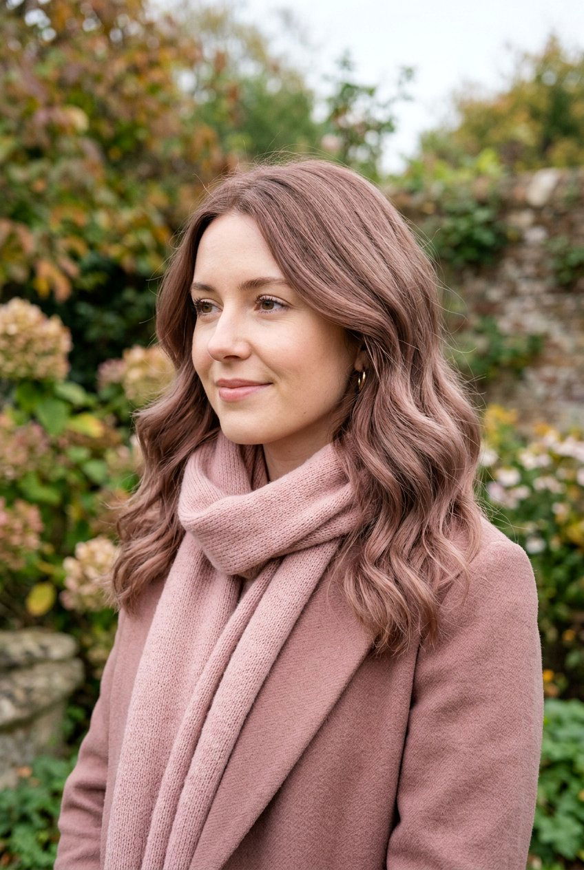 Dusty Rose Brown - 20 rose brown hair color for mature women - 20 rose brown hair color for mature women