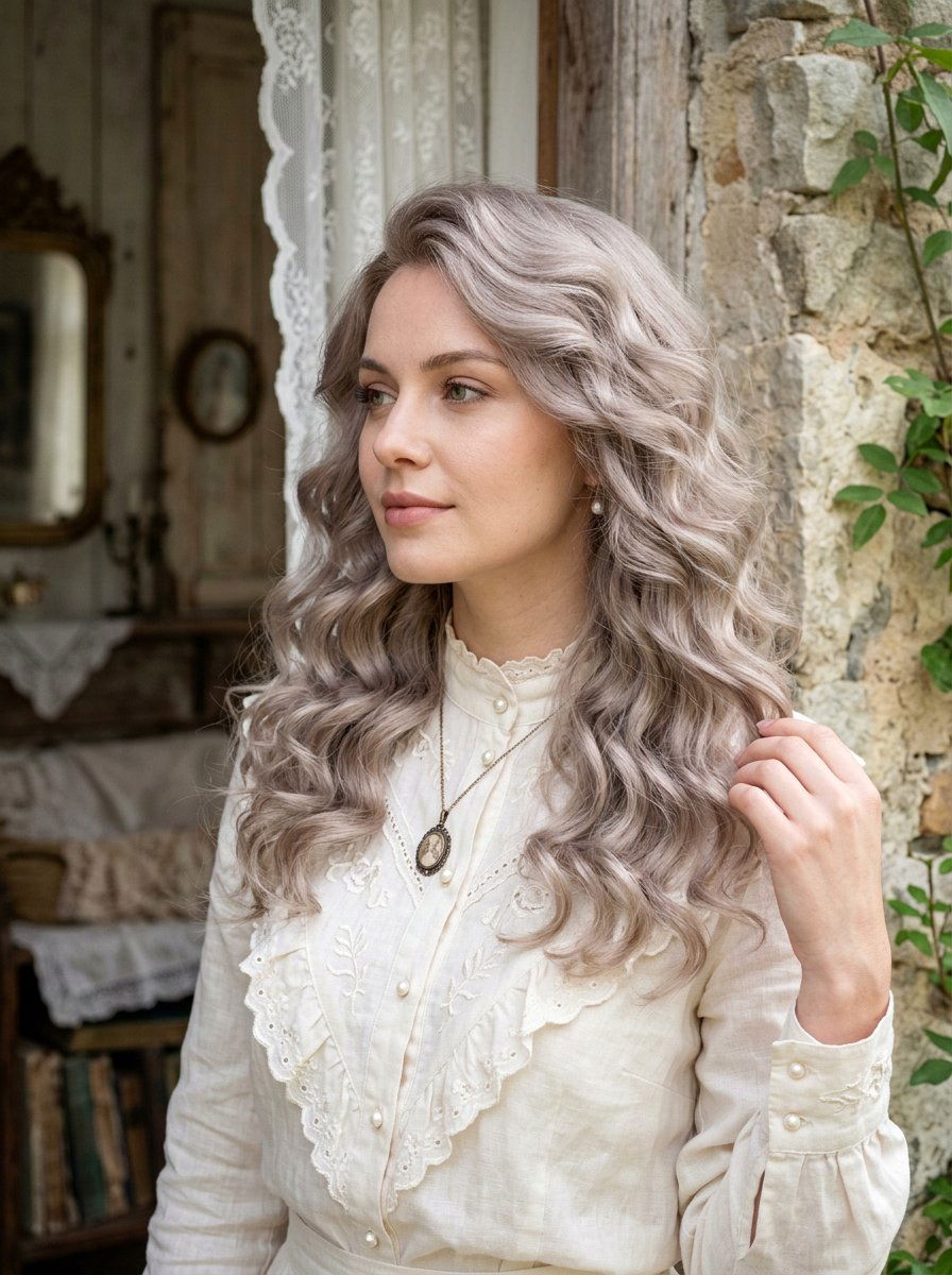 Dusty Silver Blonde - 20 winter silver blonde hair color - 20 winter silver blonde hair color