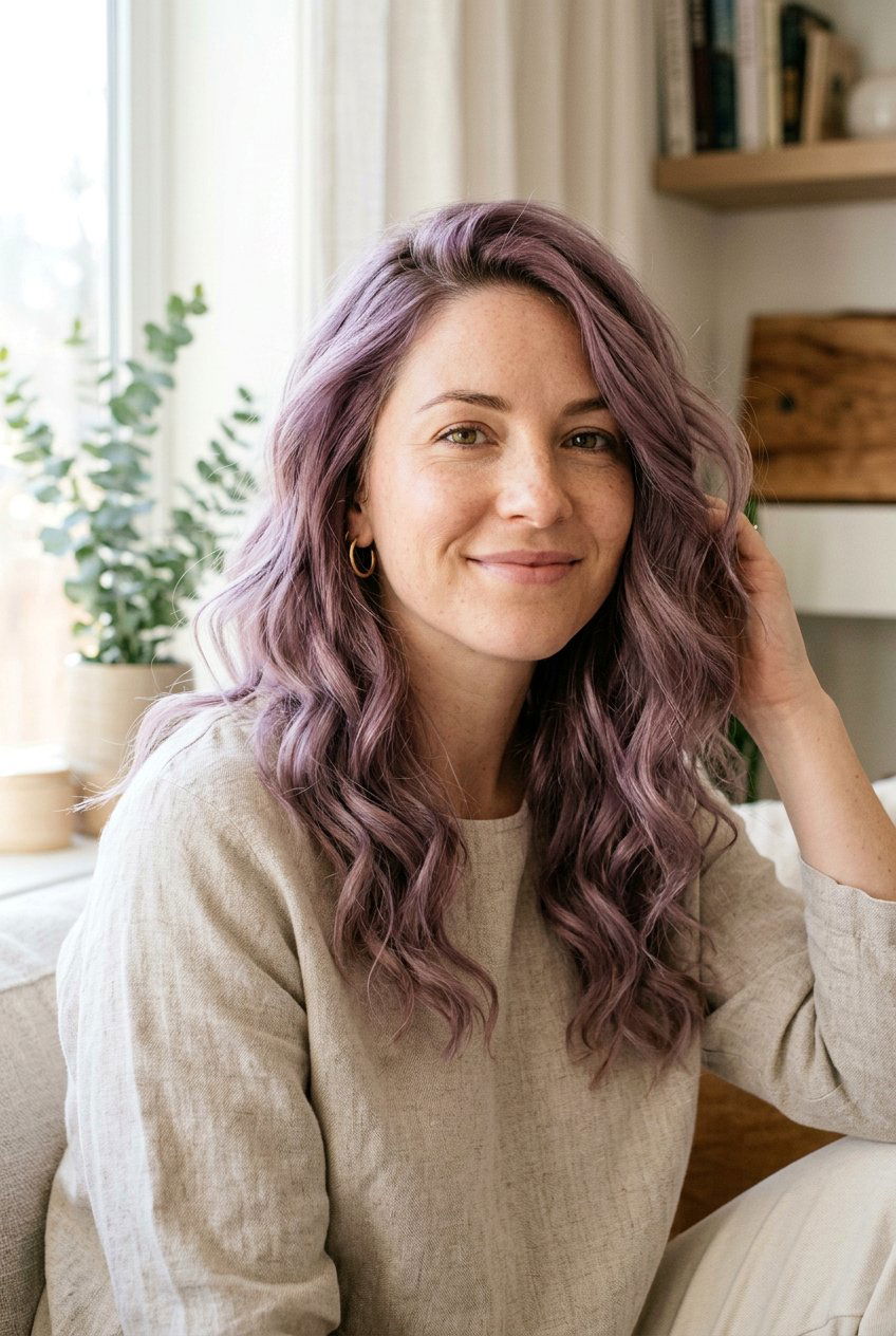 Dusty lilac hair - 20 lilac hair color ideas - 20 lilac hair color ideas