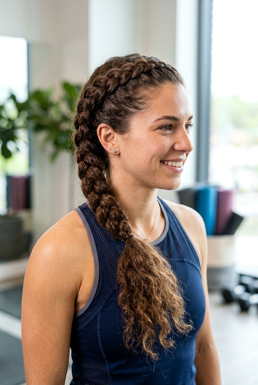 Dutch Braid For Frizz Control - 20 anti frizz braid hairstyle - 20 anti frizz braid hairstyle