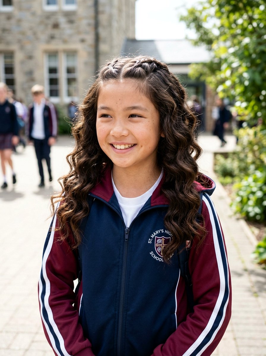 Dutch Braid Heatless Curls - 20 easy school curls without heat - 20 easy school curls without heat